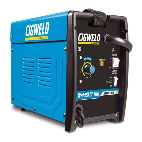 CIGWELD weldskill 100 Operating Manual