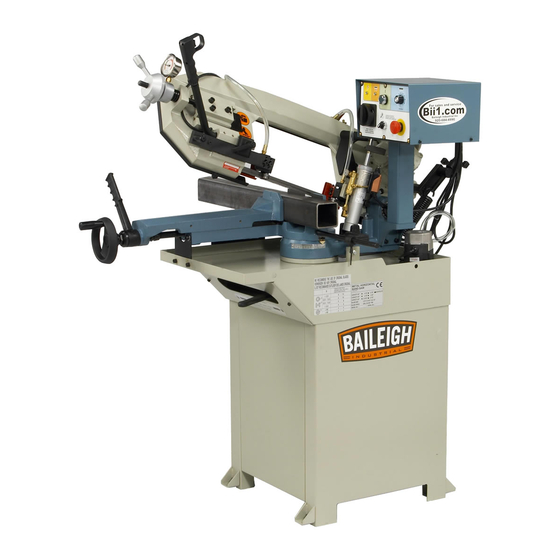 Baileigh Industrial BS-210M Operator's Manual