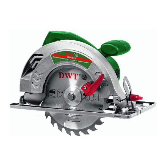 DWT HKS12-59 Original Instructions Manual