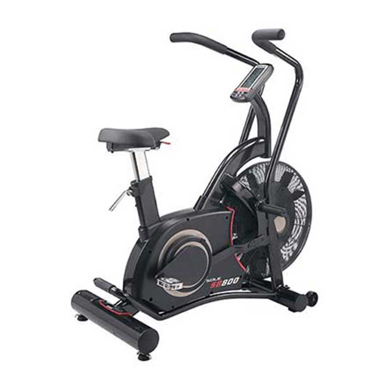 Sole Fitness SB800 Air Bike Owner's Manual