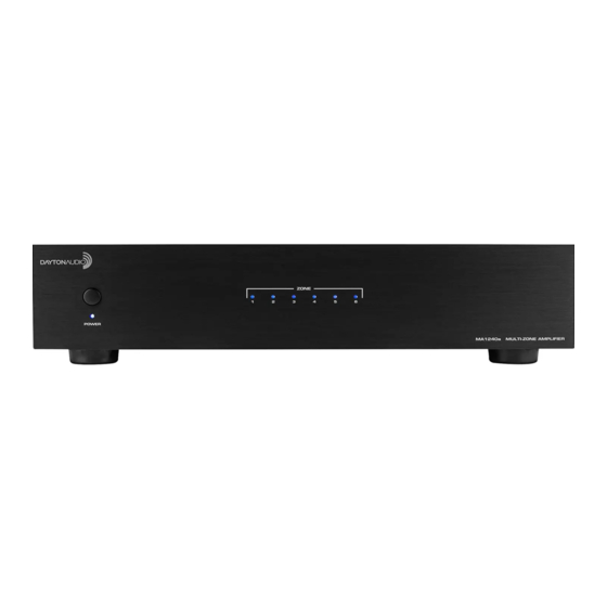 DaytonAudio MA1240A User Manual