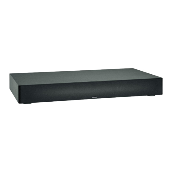 Magnat Audio SOUNDDECK 100 Manuals