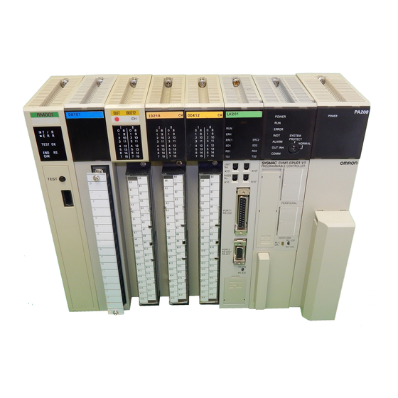 Omron SYSMAC CVM1 Series Operation Manual