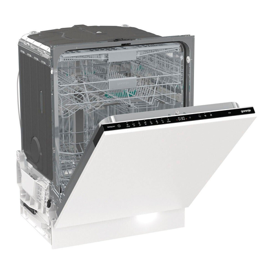 User Manuals: Gorenje GV673C60 Integrated Dishwasher
