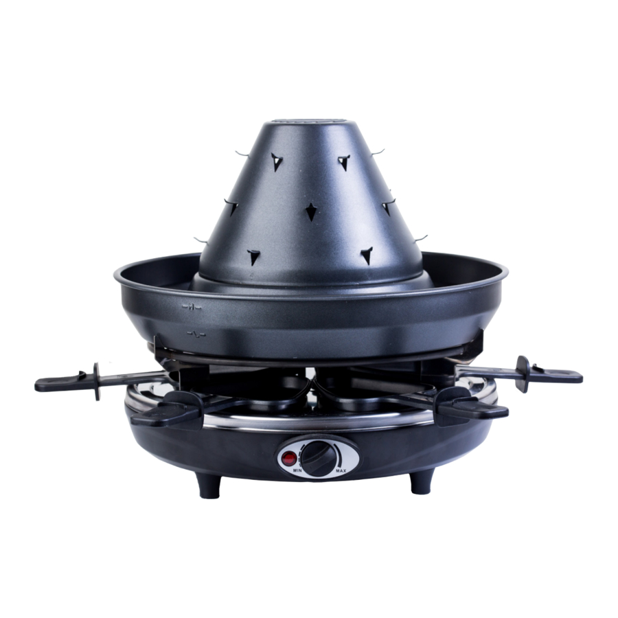 Gourmia GEG1400 - Electric Raclette Party Grill Manual