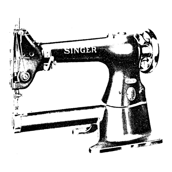 Singer 119-2 Instructions For Using Manual