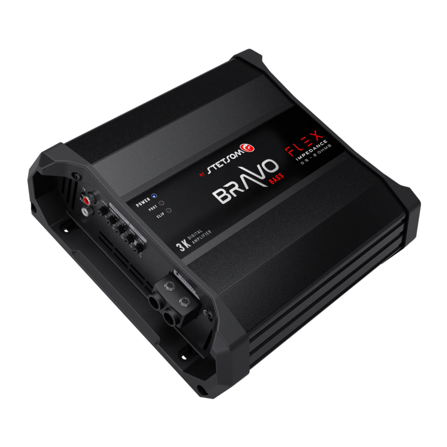 StetSom Bravo Bass 3K Flex Impedance Manuals