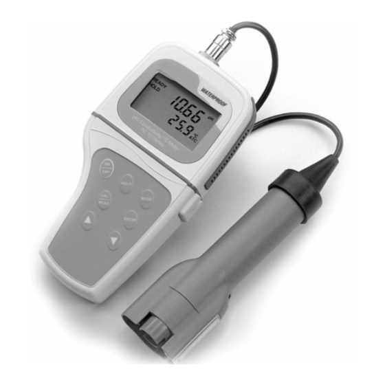 EUTECH INSTRUMENTS CYBERSCAN PC 10 COMBINATION PHCONDUCTIVITY METER Instruction Manual