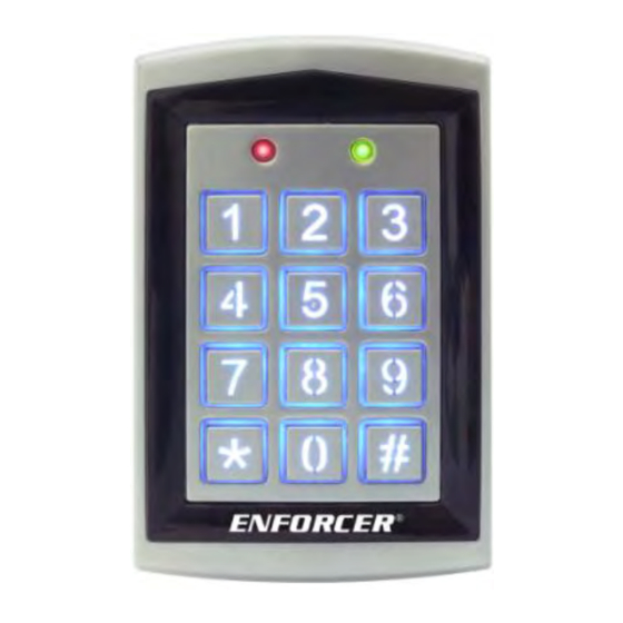 SECO-LARM Enforcer SK-1323-SDQ Quick User Programming Manual