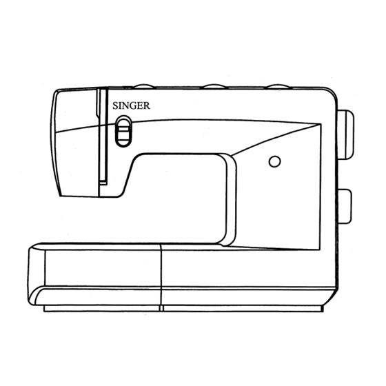 Singer 3722 Instruction Manual