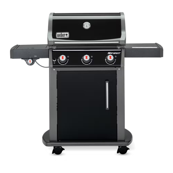 Weber Spirit E320 ORIGINAL Owner's Manual