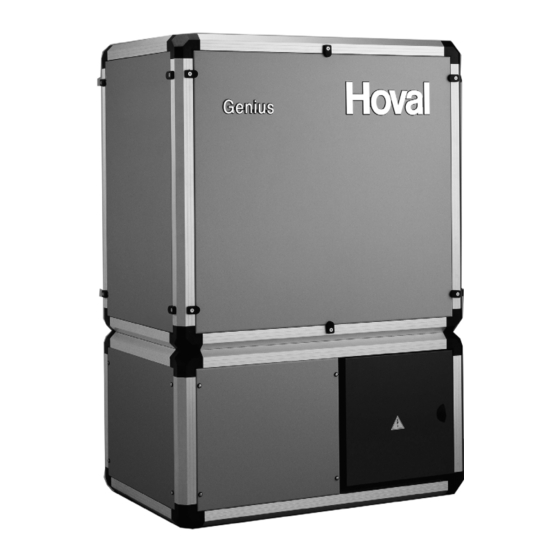 Hoval Genius (06-35) Operating Instructions Manual