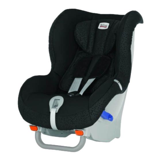 Britax MAX-WAY User Manual