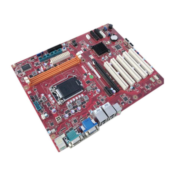Advantech AIMB-701 LGA1155 Startup Manual