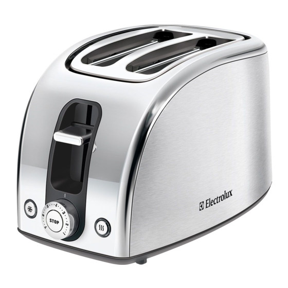 Electrolux EAT7100 Toaster Manuals