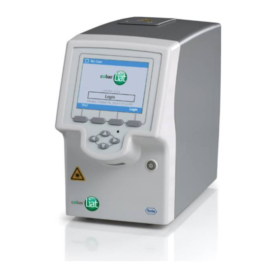 cobas Liat Analyzer Quick Start Manual