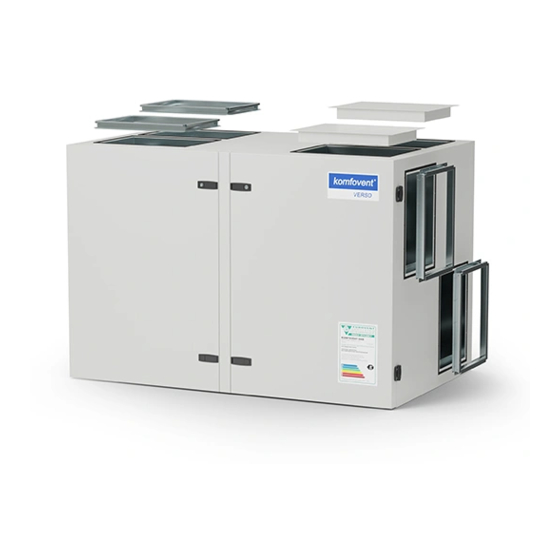 Komfovent VERSO Standard Installation Manual