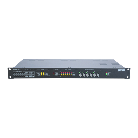 Paso PA8500-VES Instructions For Use Manual