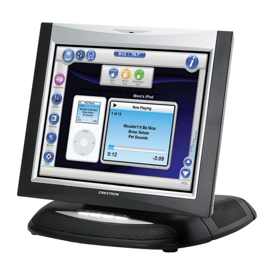 Crestron Isys TPS-12B Operation Manual