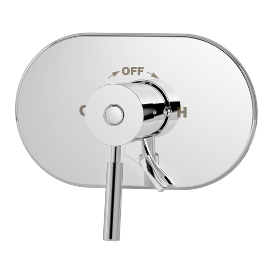 Symmons Sereno Trim Series Installation & Operation Instructions