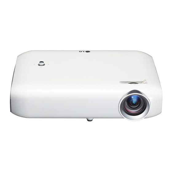 LG Minibeam PW1500 Owner's Manual