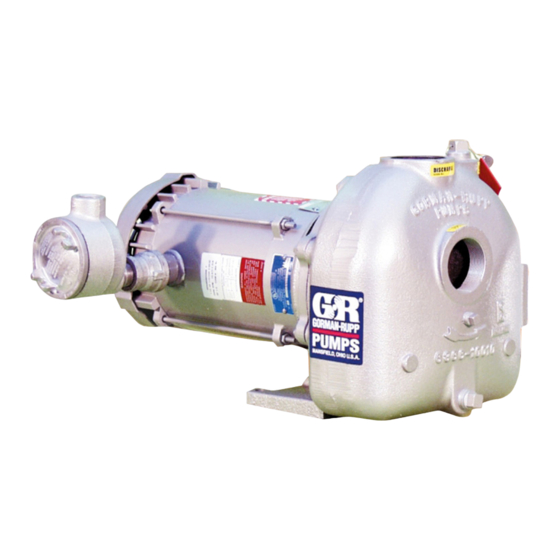 GORMAN-RUPP PUMPS 02D3-X1 3P Installation, Operation And Maintenance Manual