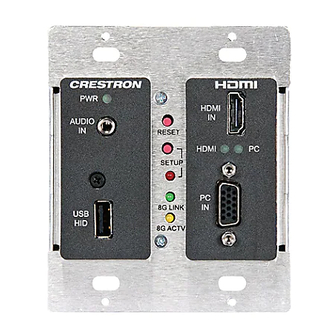 Crestron DM-TX-200-C-2G Operations & Installation Manual
