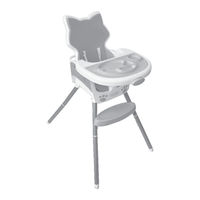 Infantino Grow-With-Me 4-in-1 Convertible High Chair Owner's Manual