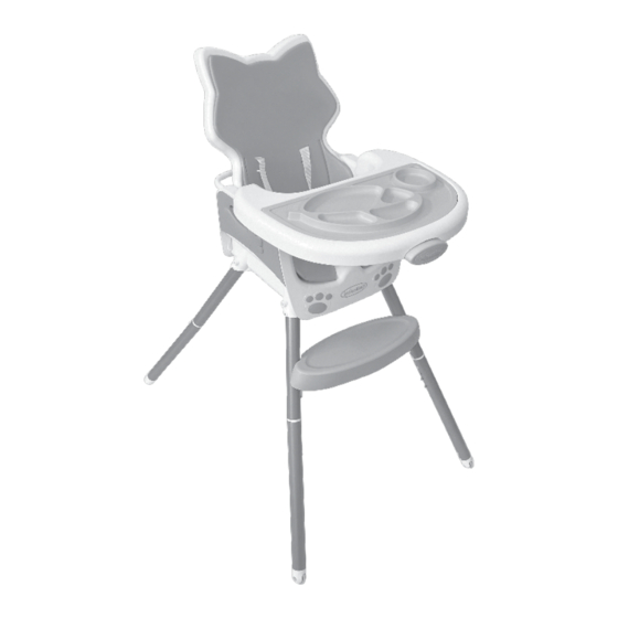 Infantino Grow-With-Me 4-in-1 Convertible High Chair Owner's Manual