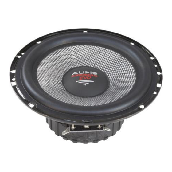 Audio System XFIT VW EVO 2 Manual