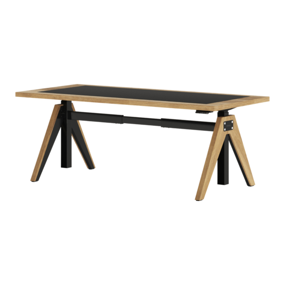Koplus KINNET DESK Assembly Instructions Manual