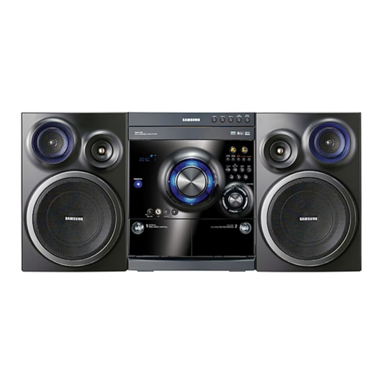 Samsung MAX-A54 User Manual