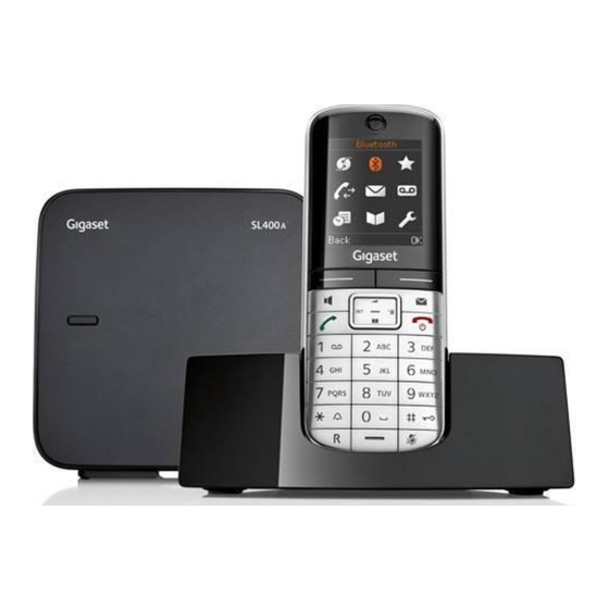 Gigaset SL400 User Manual