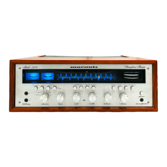Marantz 2270 Service Manual