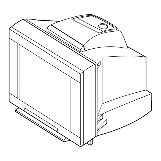 Sony KV-XA25M80 Service Manual