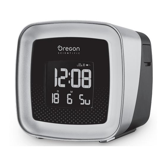 Oregon Scientific SENSES Aroma Clock with Brainwave Music RM661 Manuals