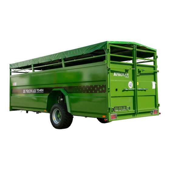 PRONAR T046H User Manual