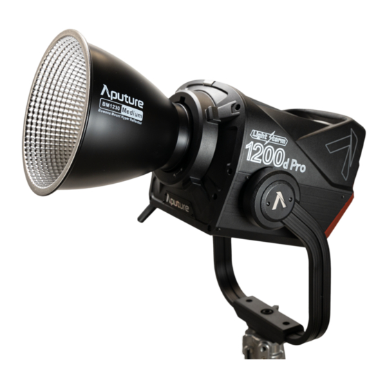 Aputure Light Storm Series Product Manual