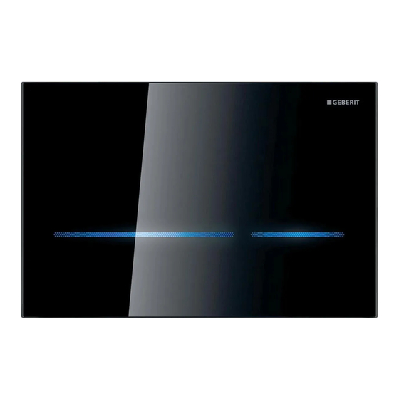 Geberit 116090SG6 User Manual