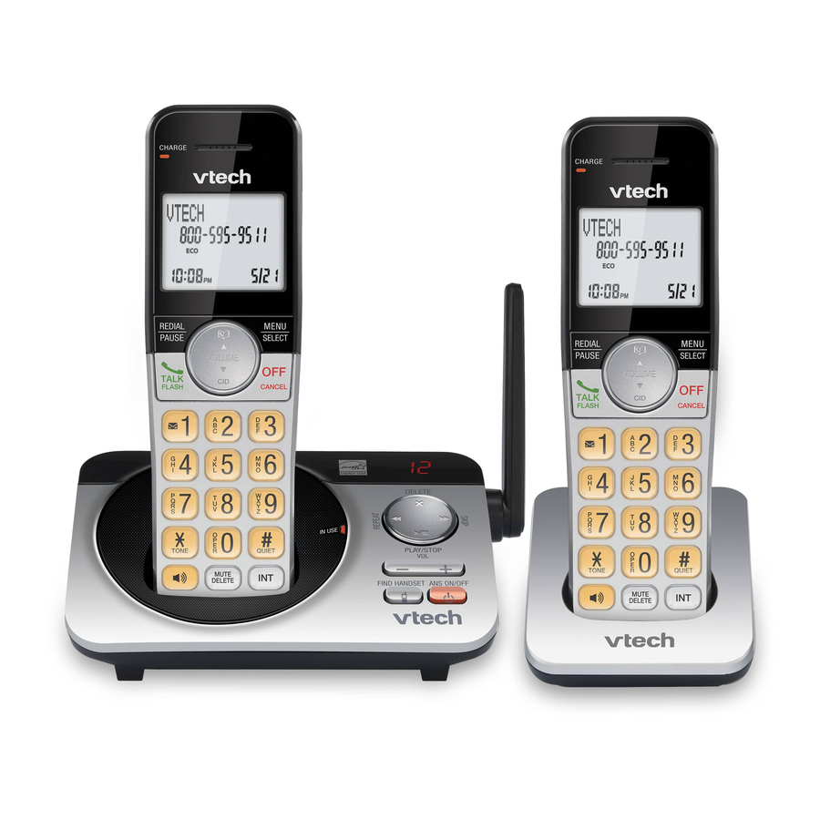 VTech CS5229, CS5229-2, CS5229-3, CS5229-4, CS5229-5 Quick Start Guide