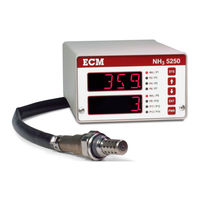 Ecm NH3 5250 Instruction Manual