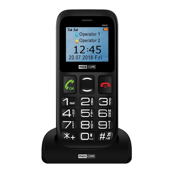Maxcom MM426 User Manual