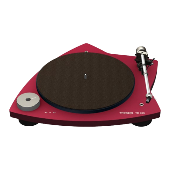 THORENS TD 309 User Manual