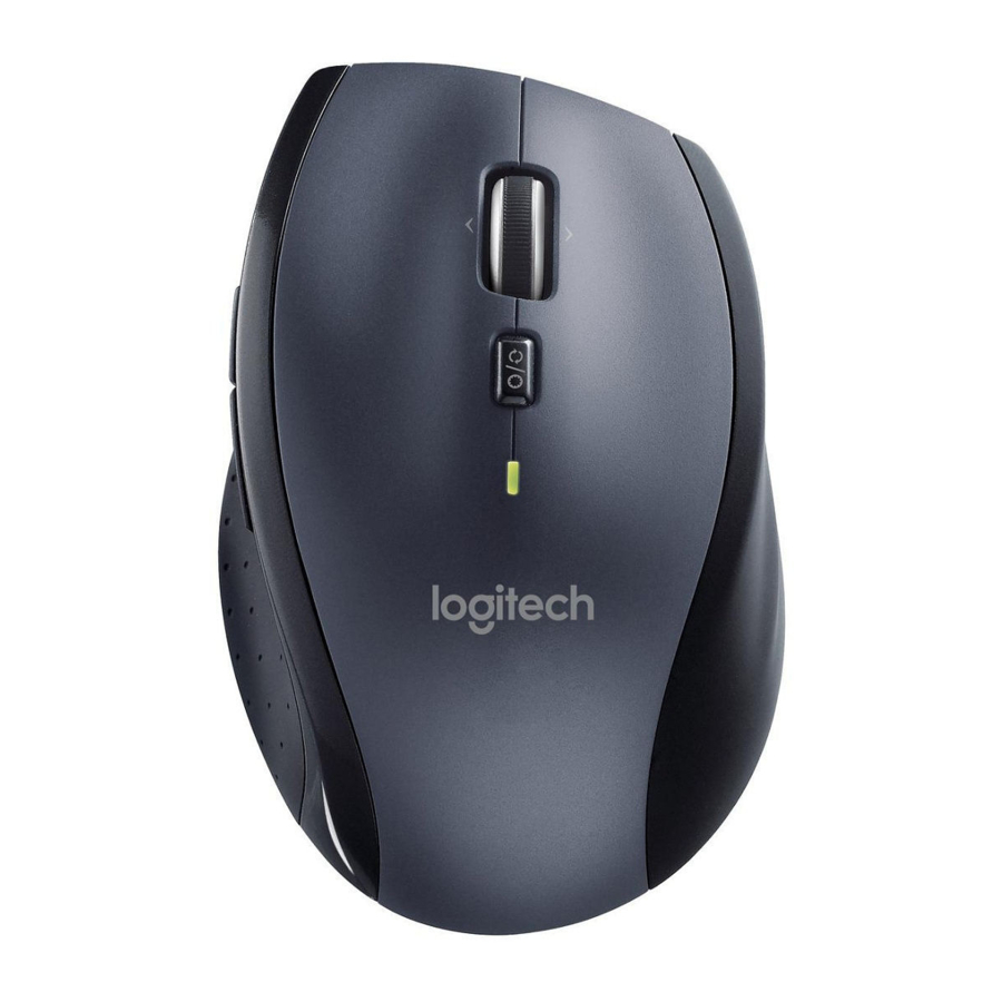 Logitech M705 Getting Started Manual