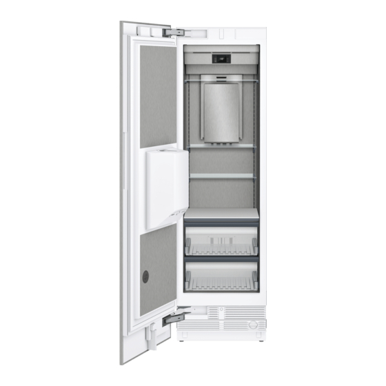 Gaggenau RF 411 Use & Care Manual