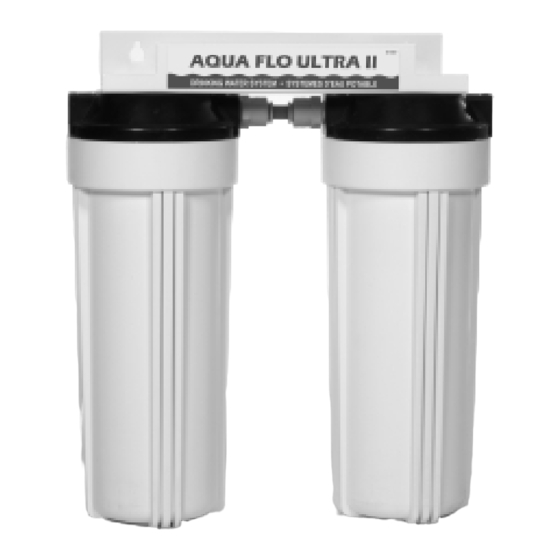 WaterGroup Aqua Flo ULTRA 2 Installation Instructions