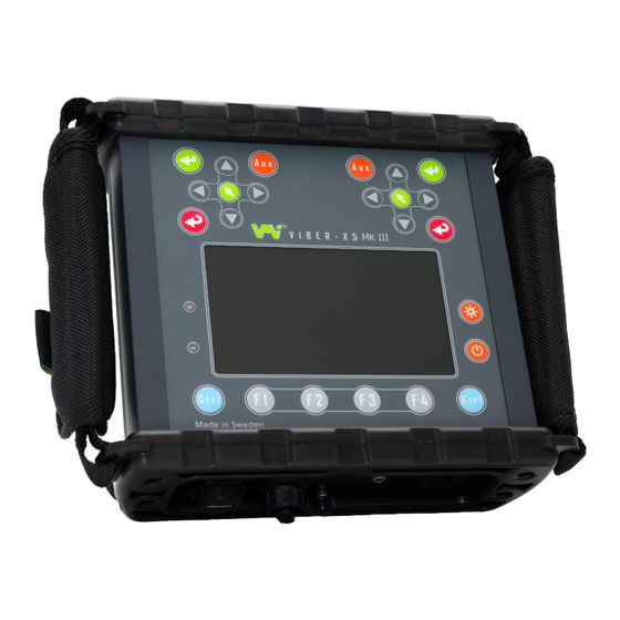 VMI VIBER X5 MKIII Instrument Manual