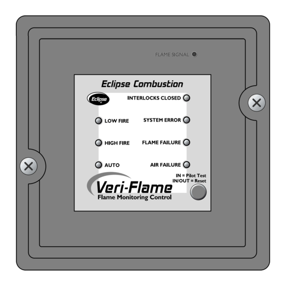 Eclipse VeriFlame 5600 Instruction Manual