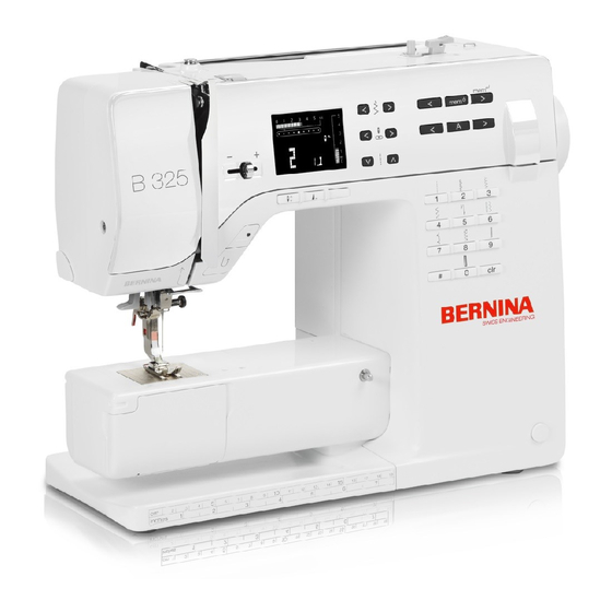 Bernina B 215 Workbook