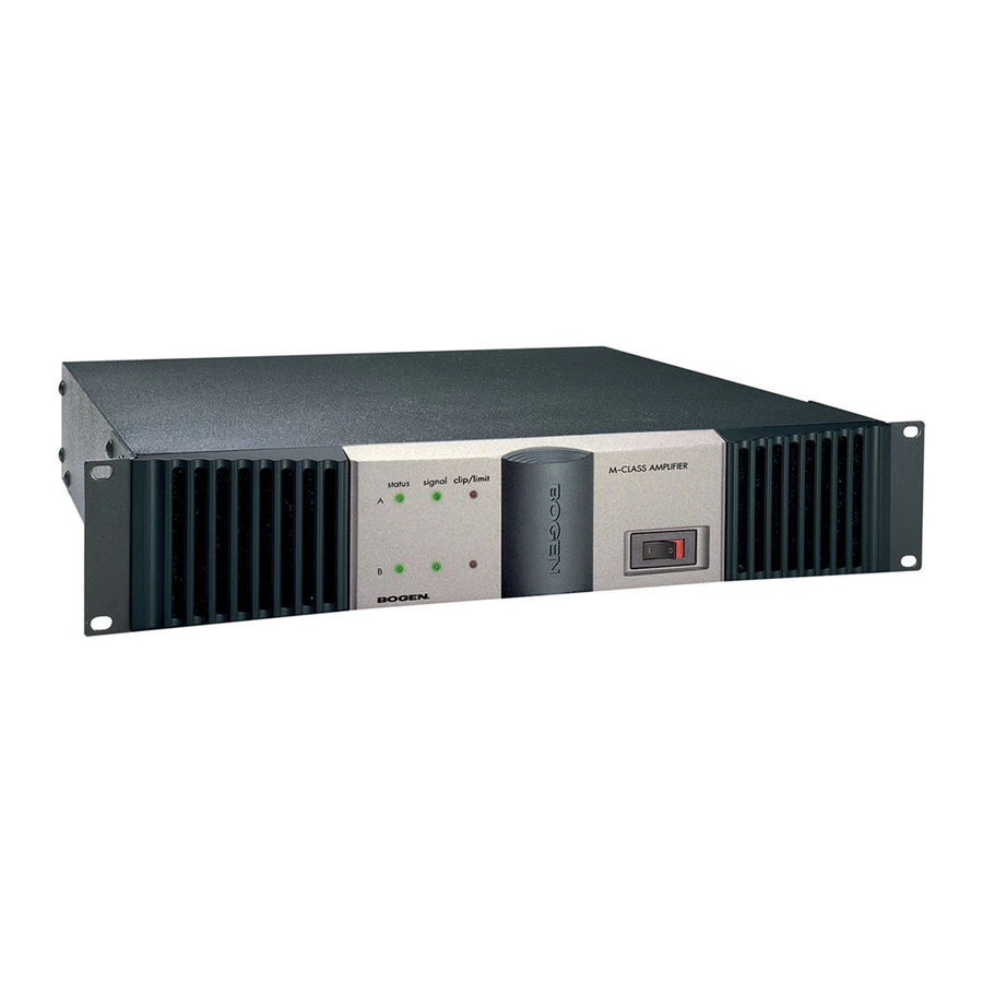 Bogen  M300 Installation And Use Manual